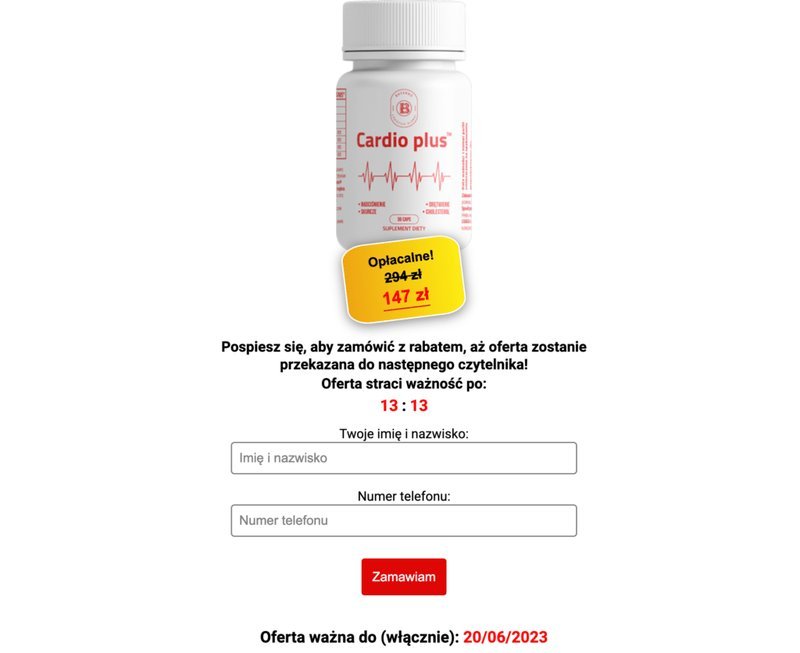 Image: Ochrona Serca z Cardią A - Najlepszy Wybór do Zabiegania Z Otyłością i